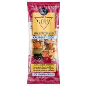 Barra Wild Soul Sabor Cranberry Y Coco 30g