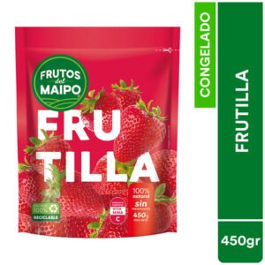 Frutillas Enteras 450grs Frutos Del Maipo