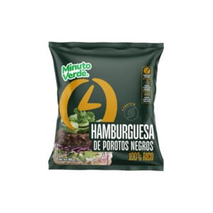Hamburguesa De Porotos Negros Minuto Verde 100grs
