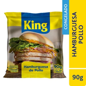 Hamburguesa Pollo King 90grs