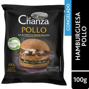Hamburguesa Pollo La Crianza 100grs