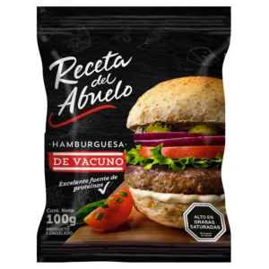 Hamburguesa Vacuno Receta Del Abuelo 100grs