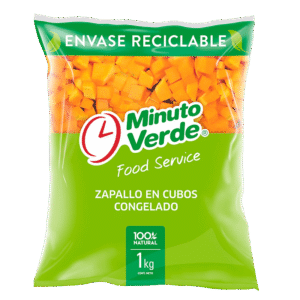 Zapallo Cubo F/S Minuto Verde 1kg